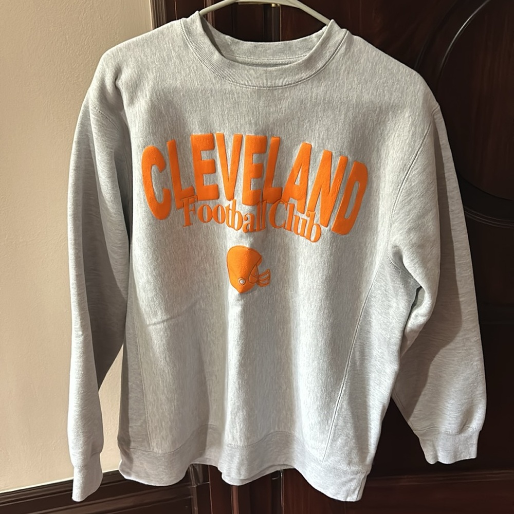 Cleveland football club vintage crewneck